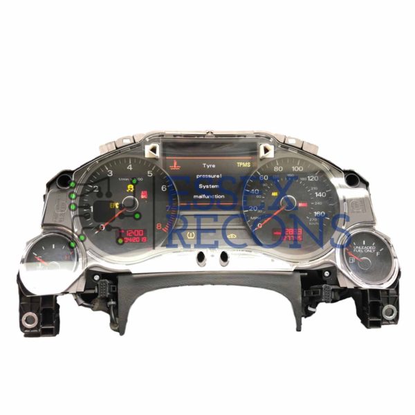 AUDI A8 2.0 - 3.0 DASHBOARD INSTRUMENT CLUSTER - PART NO: 4E0920900E / 110080101059